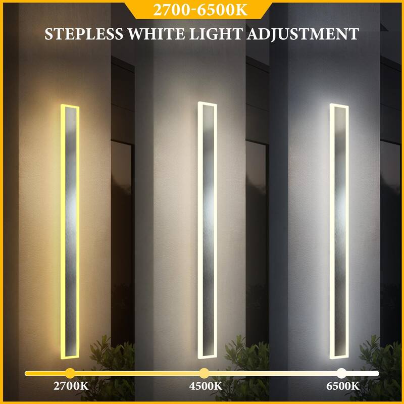 59 inch Modern Wall Sconces - Set of 2 - 59 inch