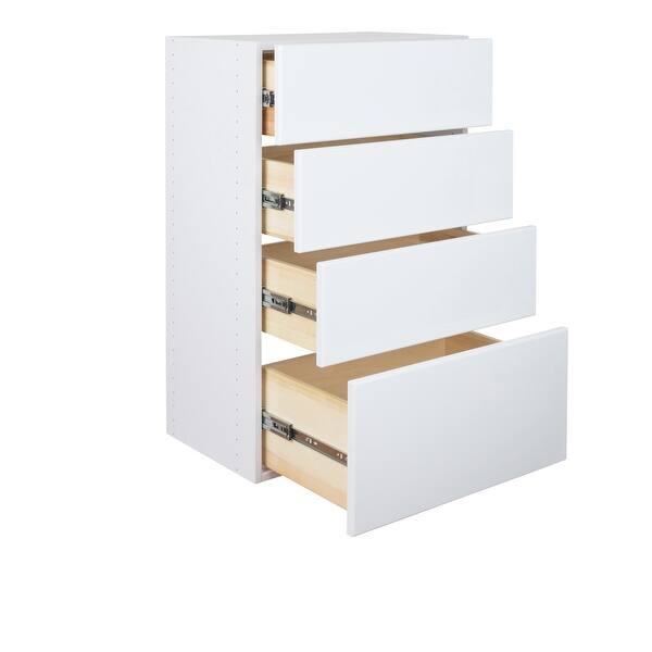 Shop Modular Closets 36 Tall Wood Tower Closet Organizer System