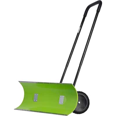 Earthwise 38-Inch Dual-Sided Pusher Snow Shovel