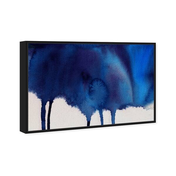Oliver Gal Navy Blue Gala Abstract Wall Art Framed Canvas Print Paint Blue White Overstock 31794603 Framed wall art ranging from small, medium to large in every. usd