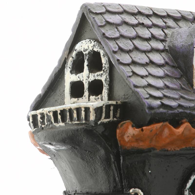 National Tree Company Halloween Pre-Lit Haunted Boot House Decoration, LED Lights, 6 Inches - 6 in