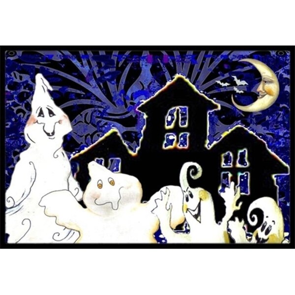 Carolines Treasures PJC1072JMAT The Gangs All Here Ghosts Halloween Indoor & Outdoor Mat 24 x 36 in.
