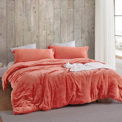 The Original Plush - Coma Inducer® Oversized Comforter Set - Living Coral
