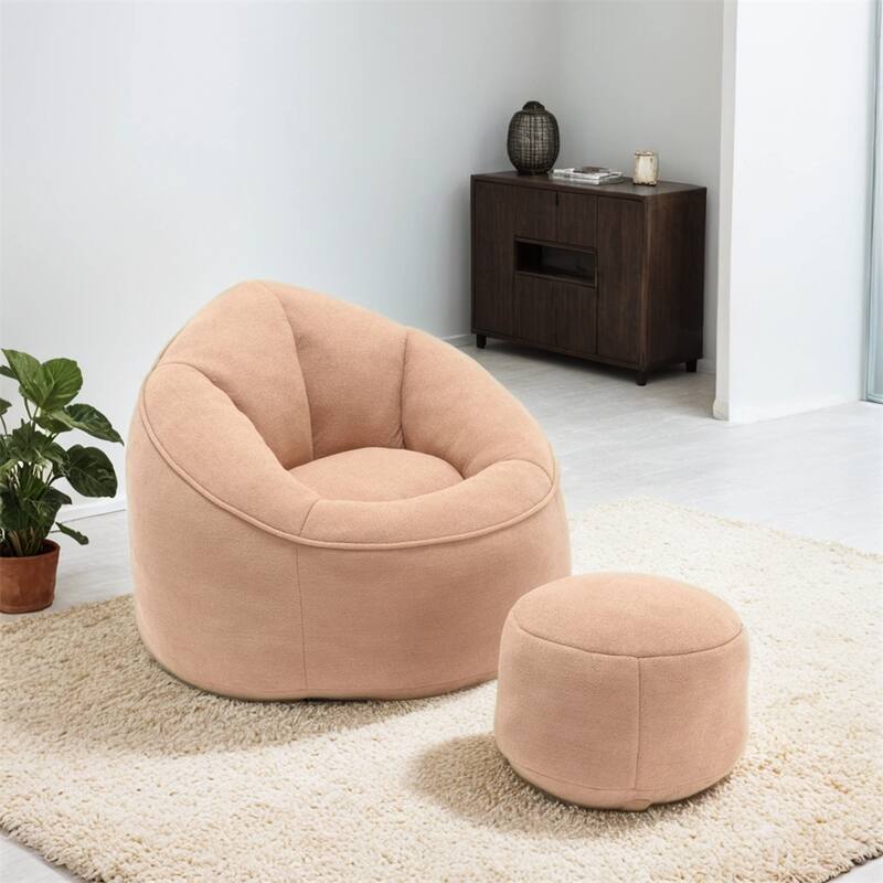 Bedding Bean Bag Sofa Chair High Pressure Foam Bean Bag Chair