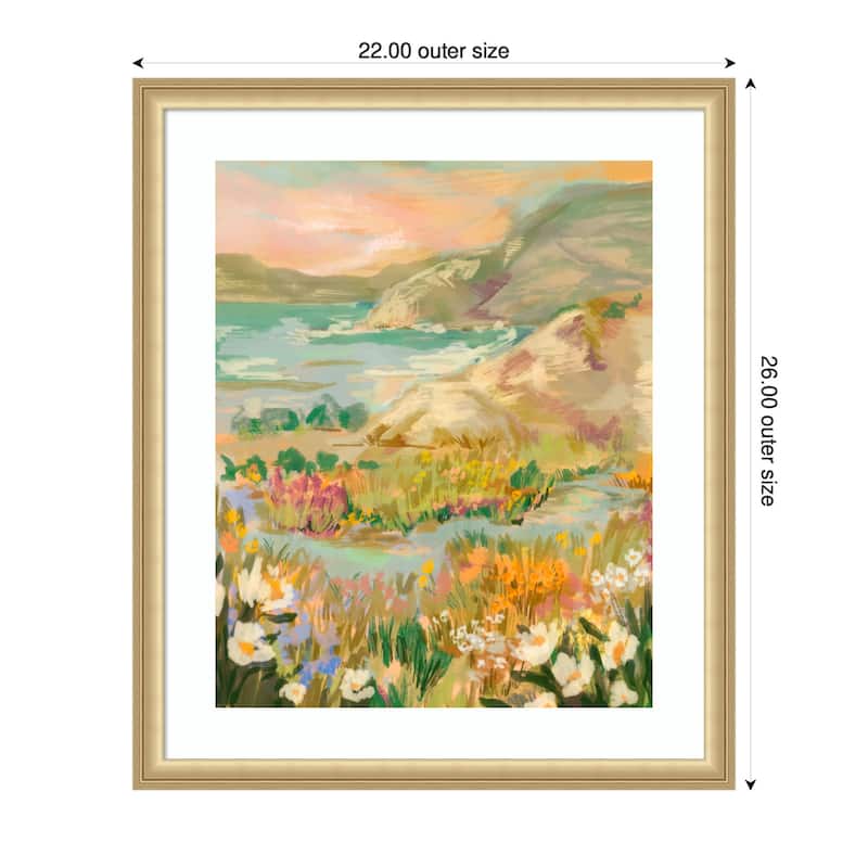 Kate and Laurel Framed Art Landscape 4 by Annie Quigley