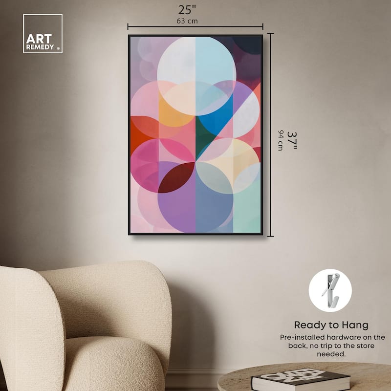 Oneiric Circles III Canvas by Art Remedy