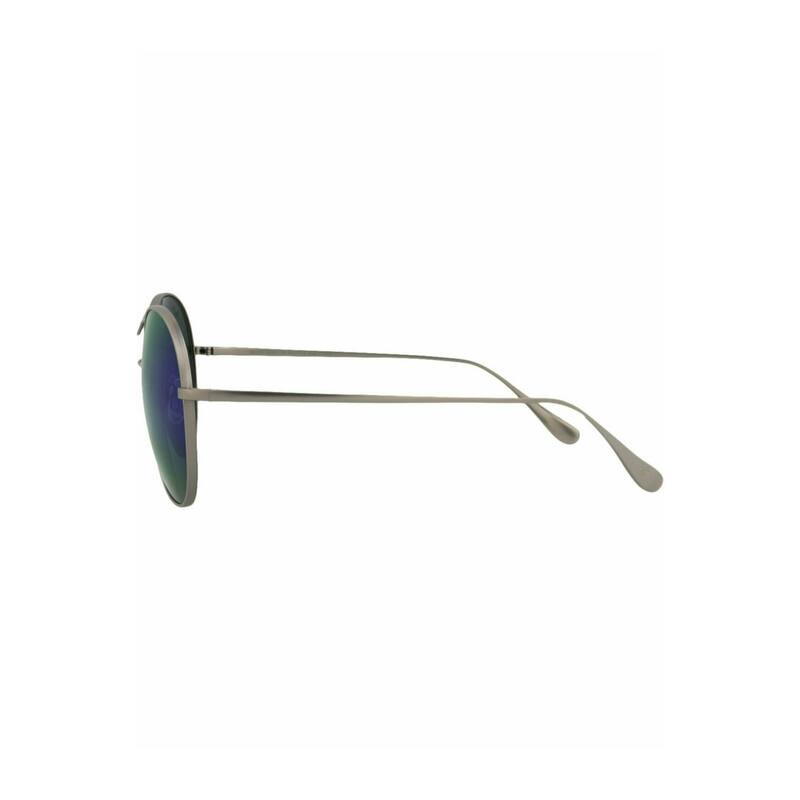 Maui Jim Round-Frame Titanium Sunglasses