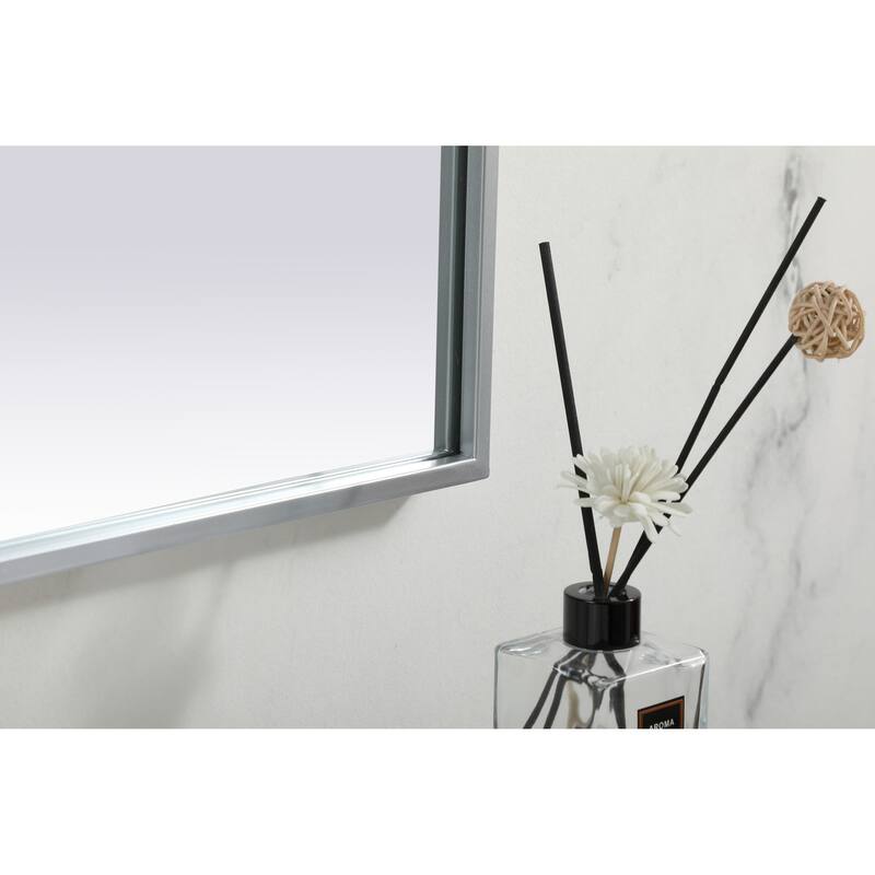 Elegant Lighting MR1B3924 Blaire 39" W x 24" H Modern Arched Bathroom