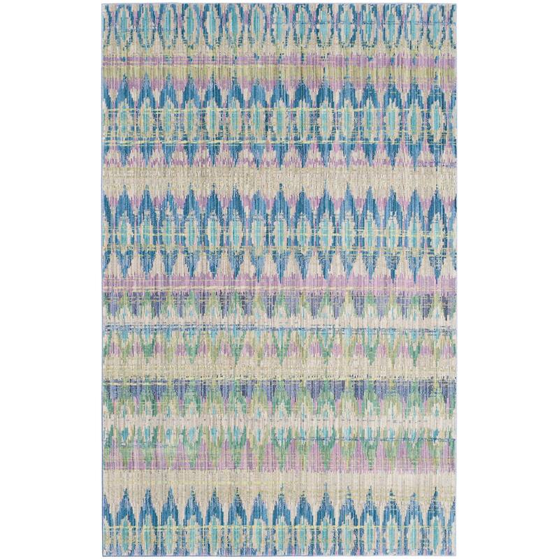 SAFAVIEH Valencia Georgianna Distressed Vintage Boho Oriental Polyester Rug