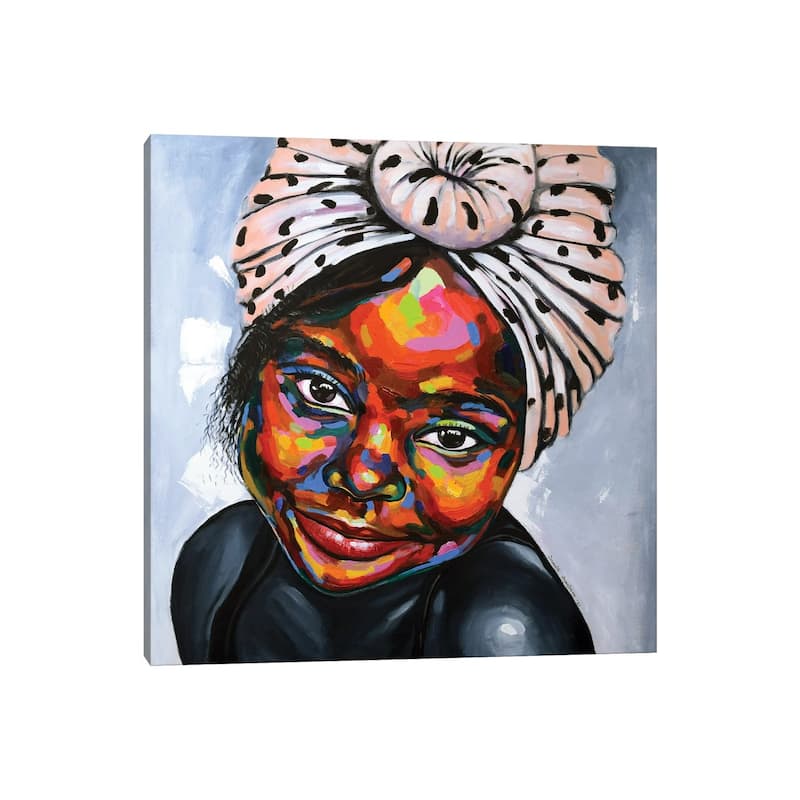 iCanvas "Gaiety II" by Damola Ayegbayo Canvas Print
