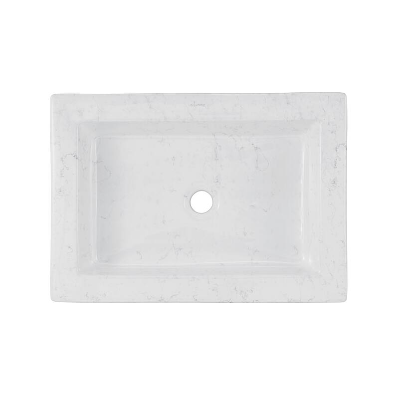 Swiss Madison SM-VSM282 Voltaire 15-3/4" Rectangular Ceramic Vessel