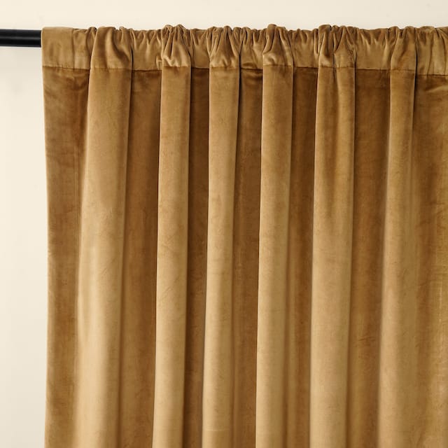 Exclusive Fabrics Heritage Plush Velvet Curtain (1 Panel)