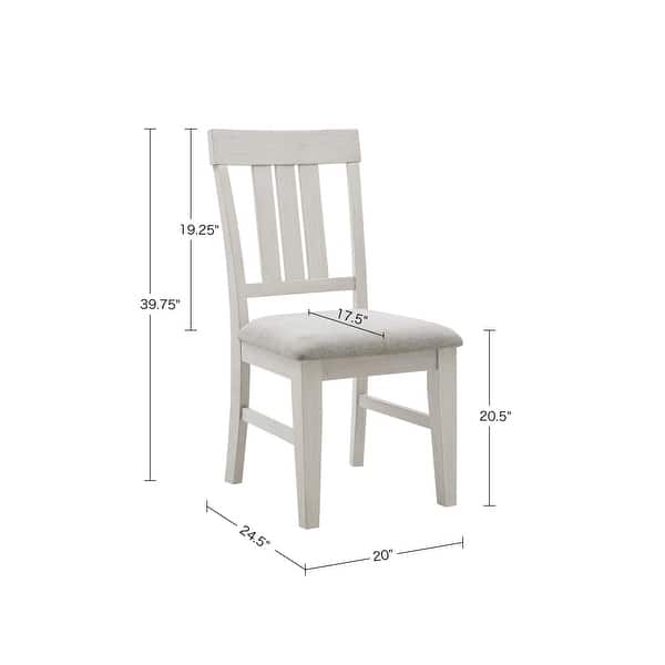 dimension image slide 2 of 3, INK+IVY Sonoma Dining Side Chair Set of 2