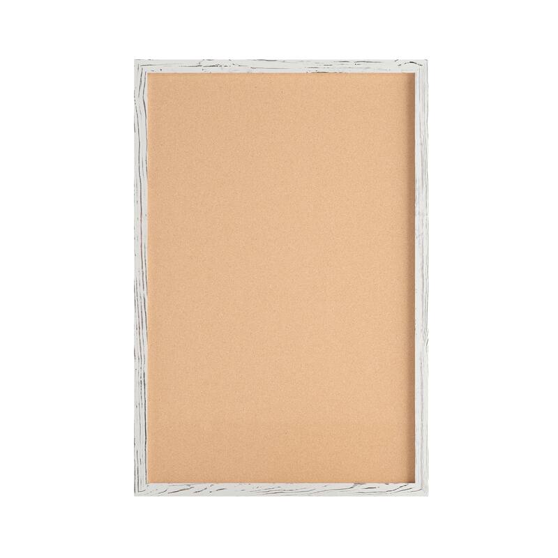 Commercial Wall Mount Cork Board with Wooden Push Pins