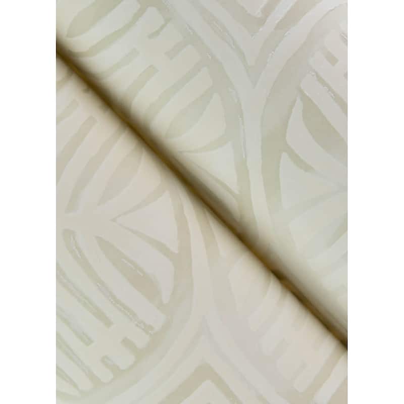 Chesapeake Sandee Dove Medallion Wallpaper