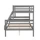 preview thumbnail 8 of 19, Twin over Full Bunk Bed with Ladder,Wooden Bunk Bed with High Guardrail and Ladder for Kids, Teens, Dorm Rooms, and Guest Rooms