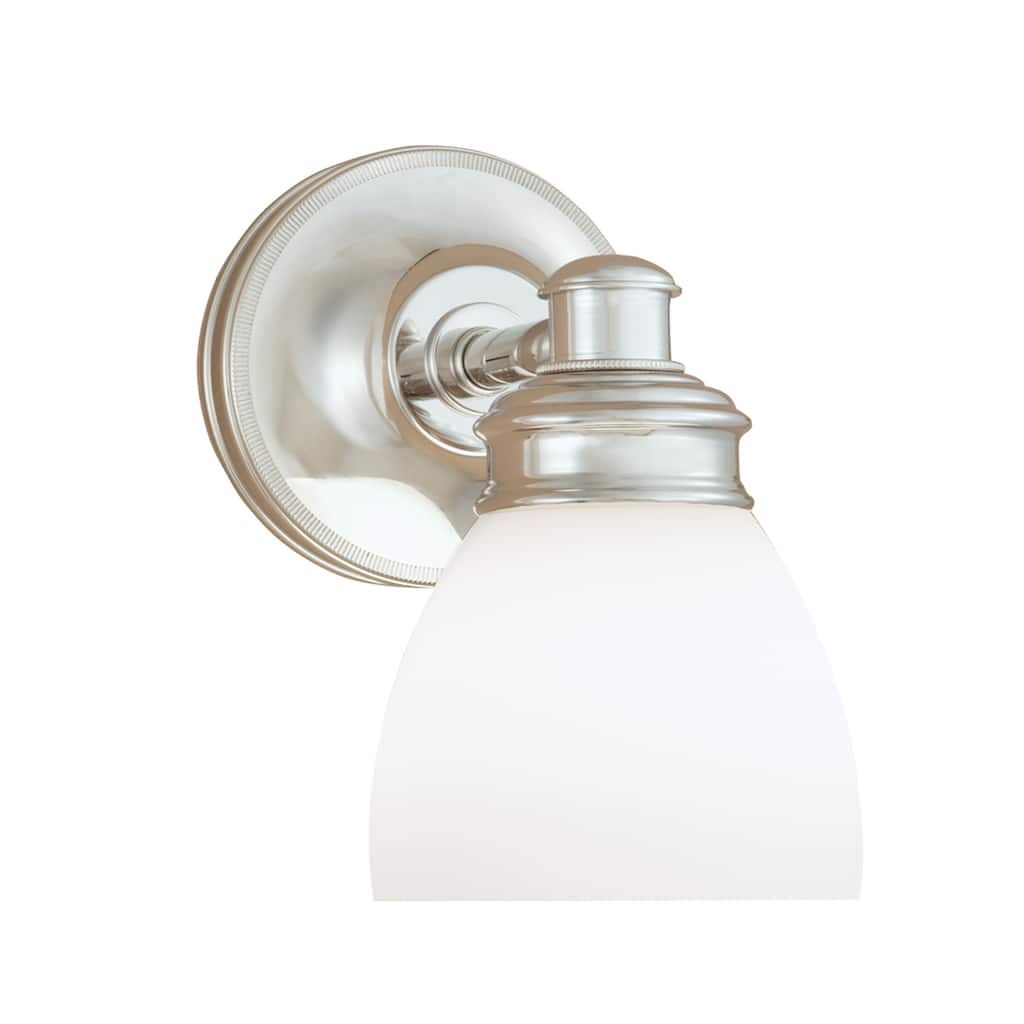 Spencer 8.5'' High 1-Light Sconce - Chrome - 8.5 inch Tall