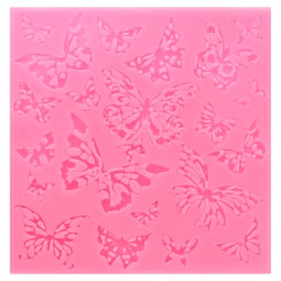 1pcs Polymer Clay Mold, Fondant Mold Butterfly Mold Silicone Rose