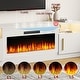 preview thumbnail 42 of 42, Bossin 70" Fireplace TV Stand with 36" Electric Fireplace, TV Stand for TVs Up to 80", 20 Colors LED Lights/Entertainment Center