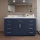 Option Dark Blue / Giotto Quartz Top / Brushed Nickel