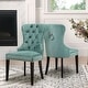 preview thumbnail 3 of 27, Abbyson Versailles Tufted Velvet Dining Chair