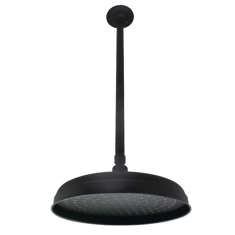 Kingston Brass Trimscape 10-Inch Showerhead with 17-Inch Ceiling Mounted Shower Arm