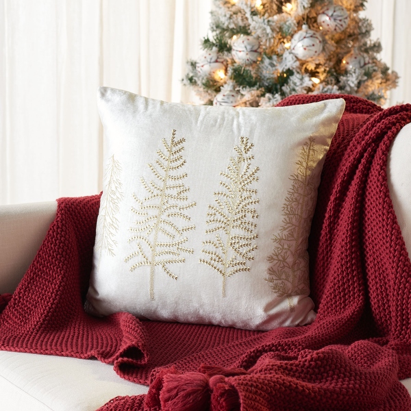 white christmas pillows