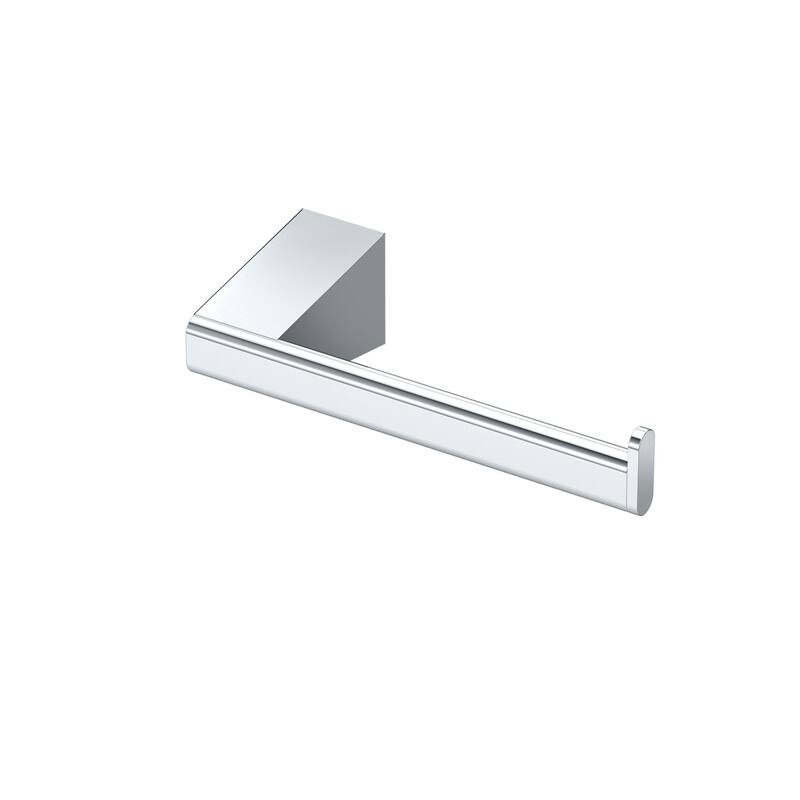 Gatco 5653 A-Line Wall Mounted Euro Toilet Paper Holder - Chrome