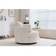 preview thumbnail 47 of 55, Oversized 360 Degreed Swivel Accent Chair Modern Soft Plush Corduroy Round Barrel Chair for Living Room Bedroom with Pillows