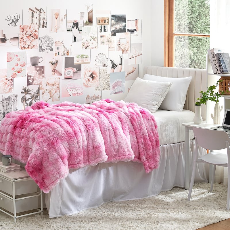 Snowball® Chunky Bunny - Coma Inducer® Blanket - Twin XL - Pink Cosmos