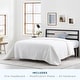 preview thumbnail 4 of 5, Brookside Liv Double Panel Metal Headboard
