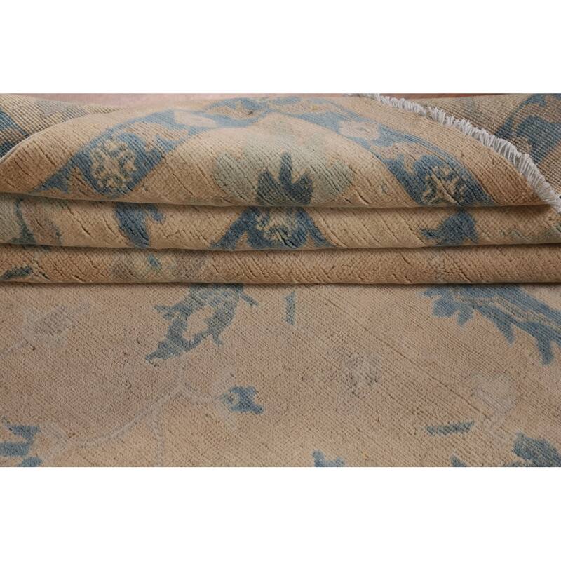 Mute Color Oushak Oriental Area Rug Handmade Wool Carpet - 8'3" x 10'0"