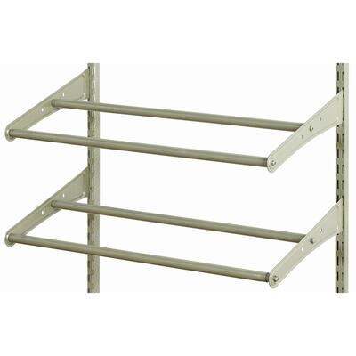 ClosetMaid ShelfTrack 2-Tier 10-Pair Shoe Shelf Kit