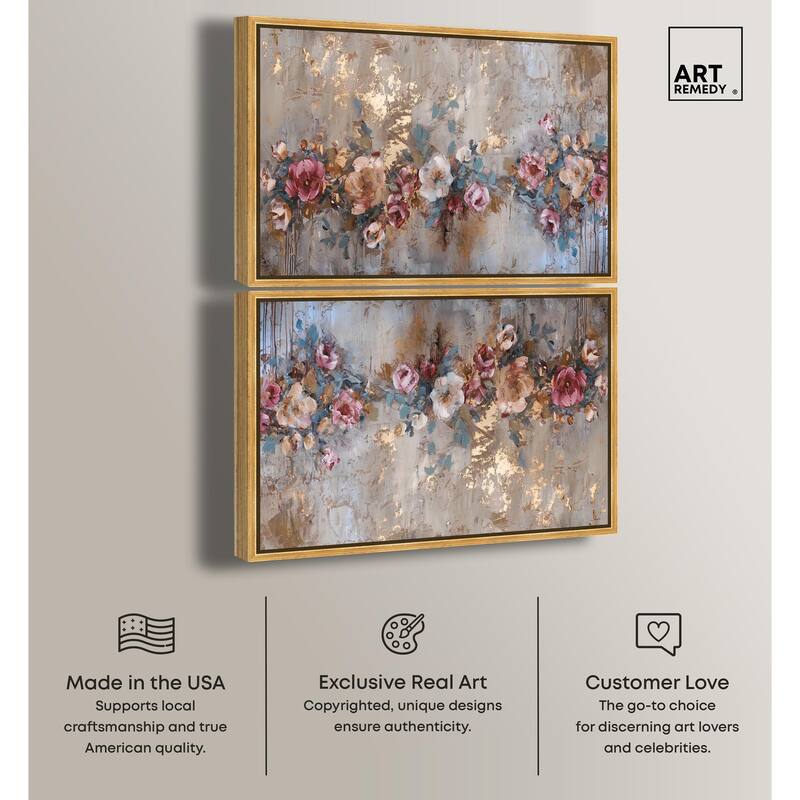 Mediterranean View Canvas by Art Remedy