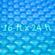 preview thumbnail 8 of 26, Blue Wave 12-mil Solar Blanket for Rectangular In-Ground Pools 16-ft x 24-ft