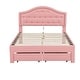 preview thumbnail 50 of 74, Upholstered platform bed