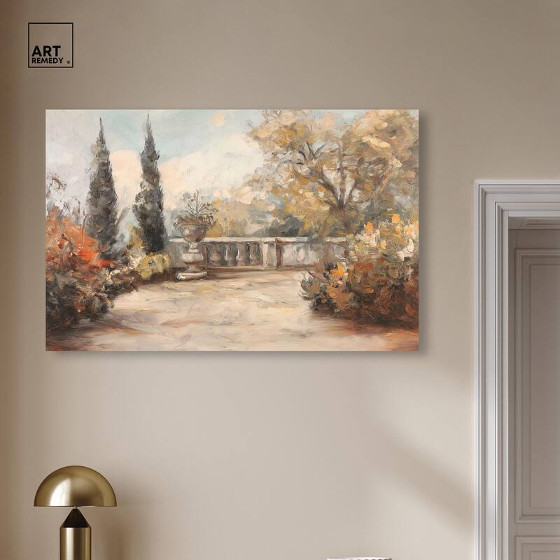Autumnal Arbor Canvas by Art Remedy, Gallery Wrapped