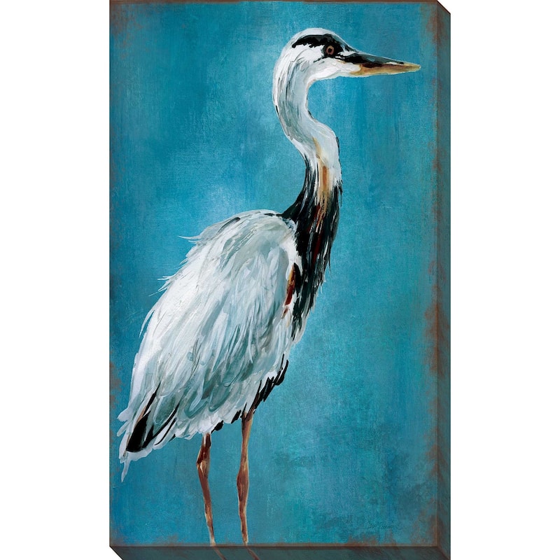 "Great Blue Heron I" by Carol Robinson Print on Canvas