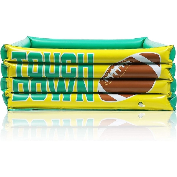 inflatable football buffet cooler