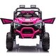 preview thumbnail 49 of 55, 24V 400W Kids Ride On Electric UTV W/Parents Remote Control,Four-Wheel Suspension,LED Lights,Portable Handle