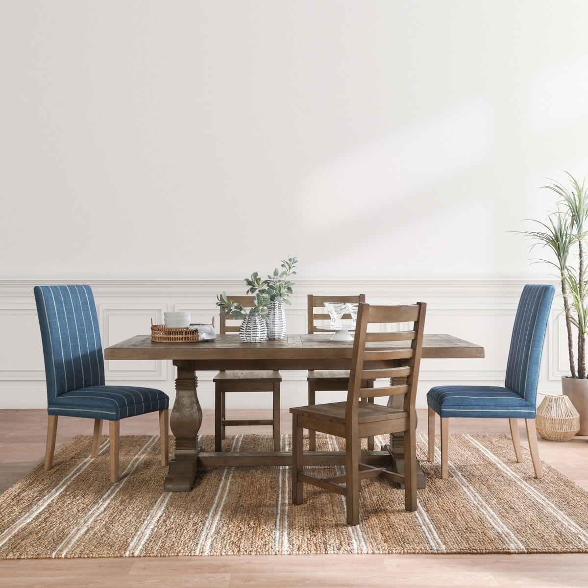 Kasey reclaimed wood dining on sale table by kosas home