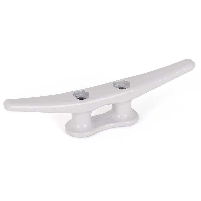 Galvanized Boat Cleats Hangers - Grey - 16 Pack