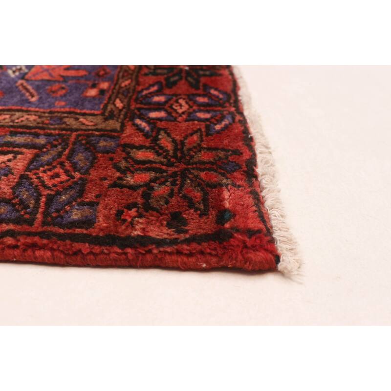 ECARPETGALLERY Hand-knotted Anadol Red Wool Rug - 3'11 x 10'9