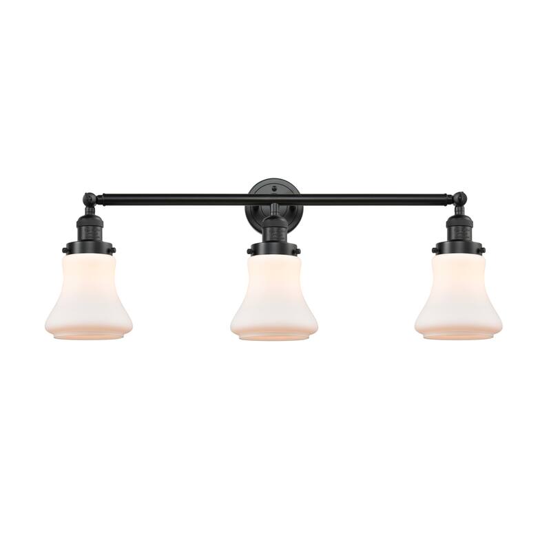 Innovations Lighting Bellmont 3 Light 30" Wide Bathroom Vanity Light - Oil Rubbed Bronze / Matte White