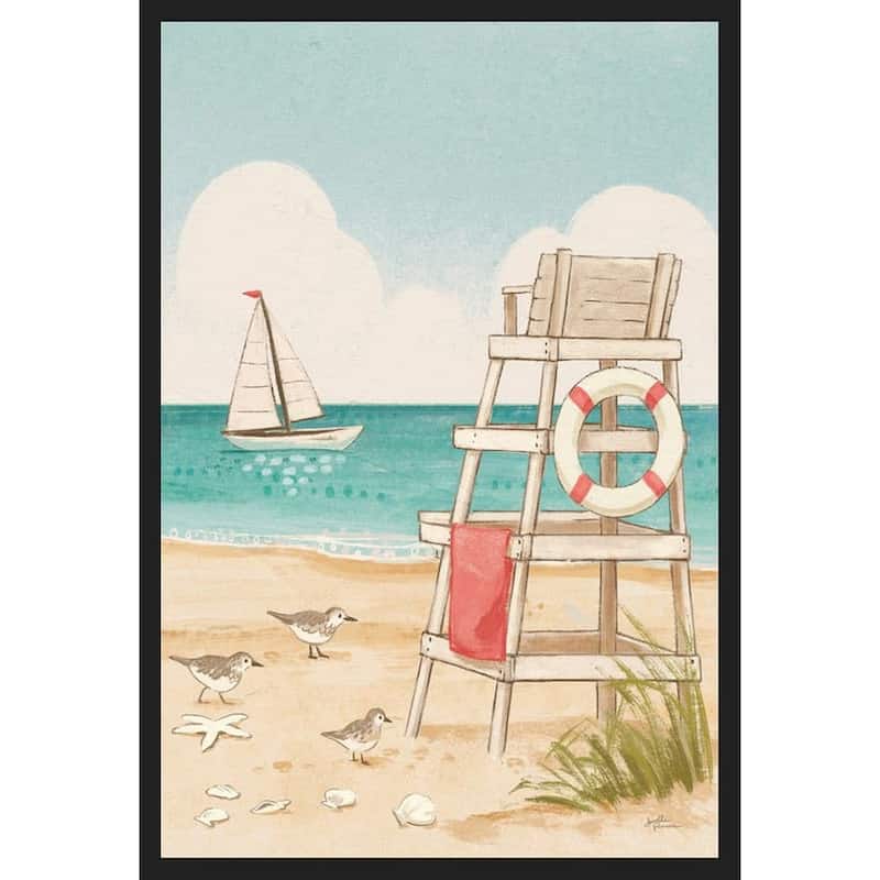 Beach Time III Framed Poster
