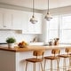 preview thumbnail 1 of 3, 1 pack hanging light stone pendant lighting yellow retro chandelier