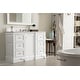 preview thumbnail 29 of 42, James Martin Vanities De Soto 48" Single Vanity, Bright White