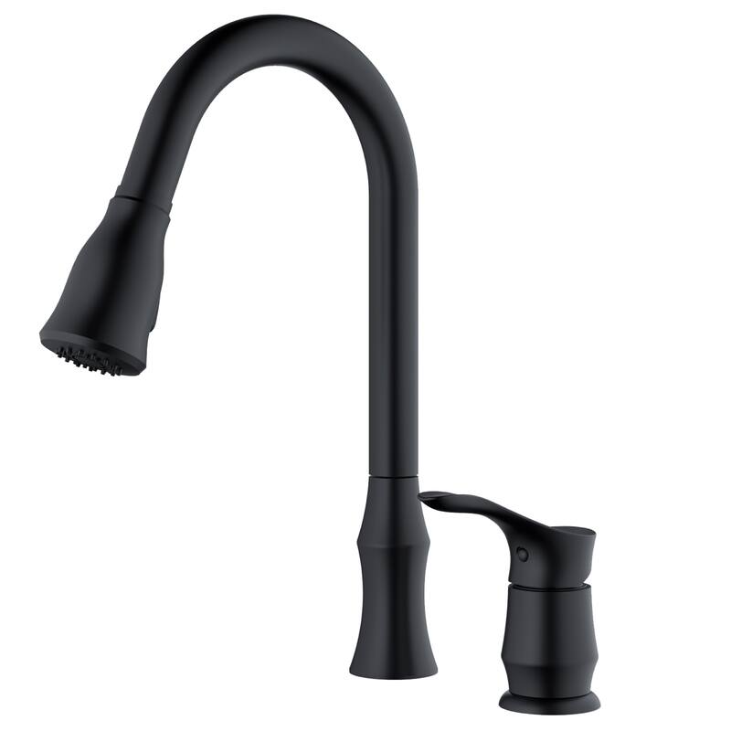 Karran Hillwood Single-Handle Pull-Down Sprayer Kitchen Faucet