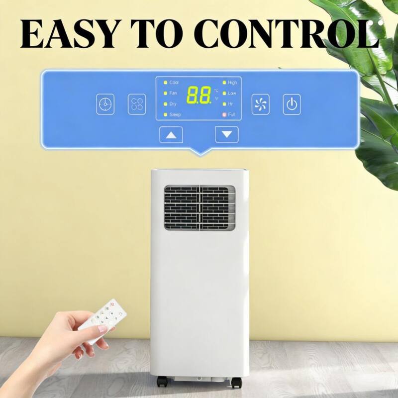 Mobile Air Conditioner 8000 BTU with Dehumidifier. Sleep Mode. Timer. Window Kit Included