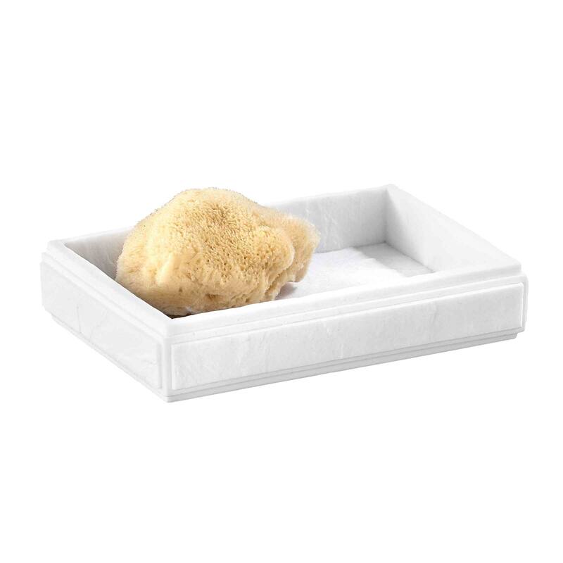 Nicole Miller Zen Soap Dish - White